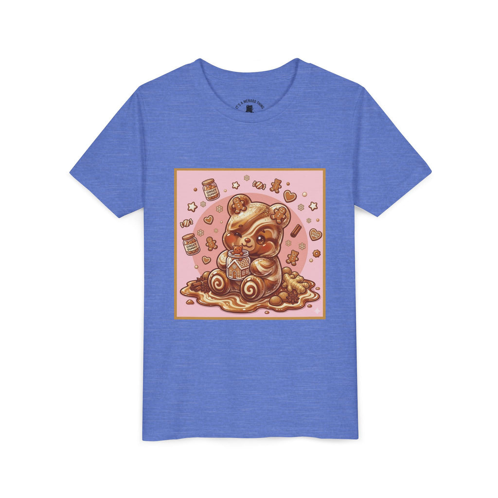 Gooey Gummy Bear Ginger Bread Graphic Youth T-Shirt