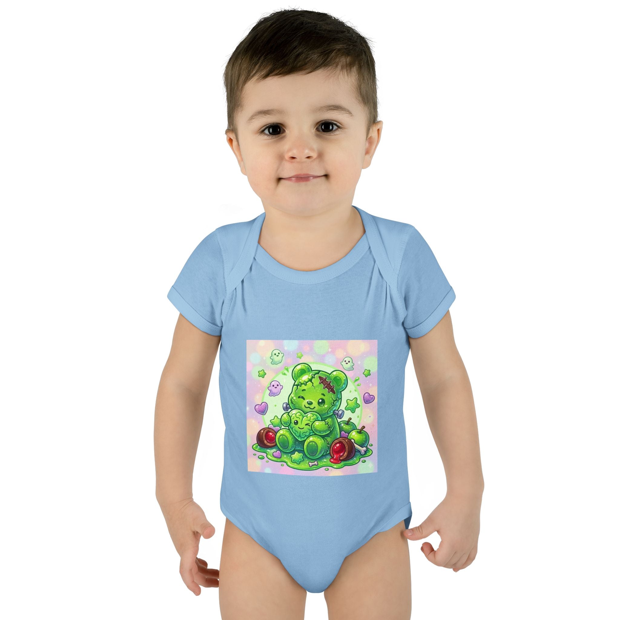 Baby Bodysuit Franken-Gooey-Gummy Stein Halloween