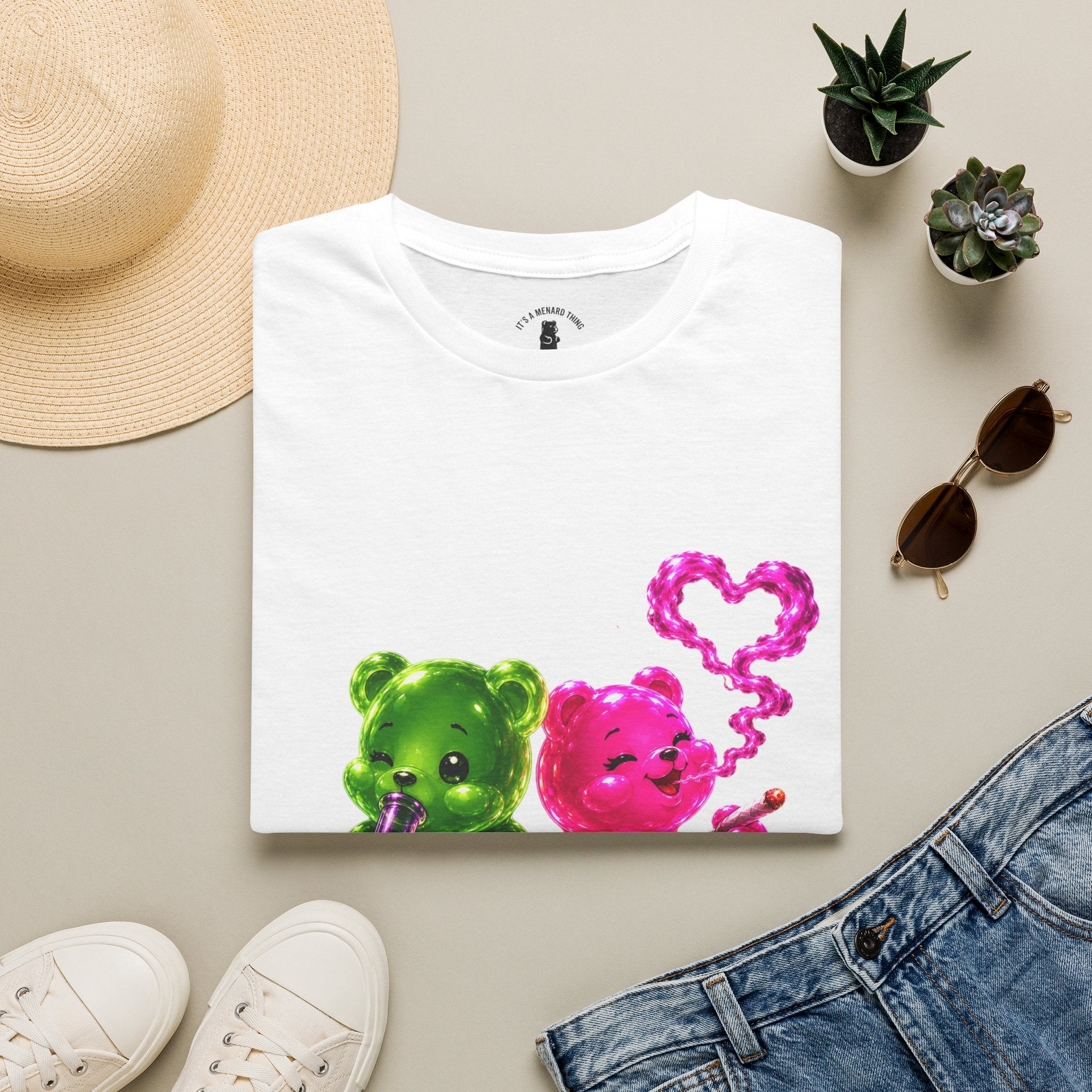 Lighting A Blazer, Oozy Bear Special Dou Gummies- Graphic Shirt (Adults Only!)