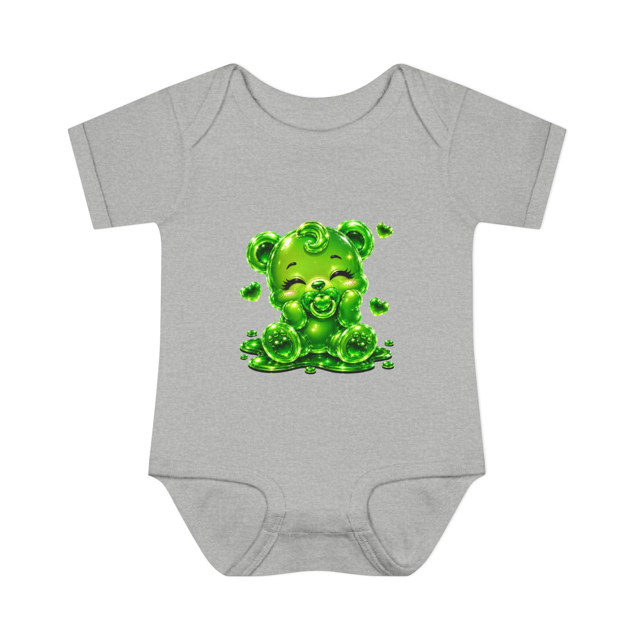 Happy Oozy Baby Gummy Bear Cutie Addition- Graphic Onesie