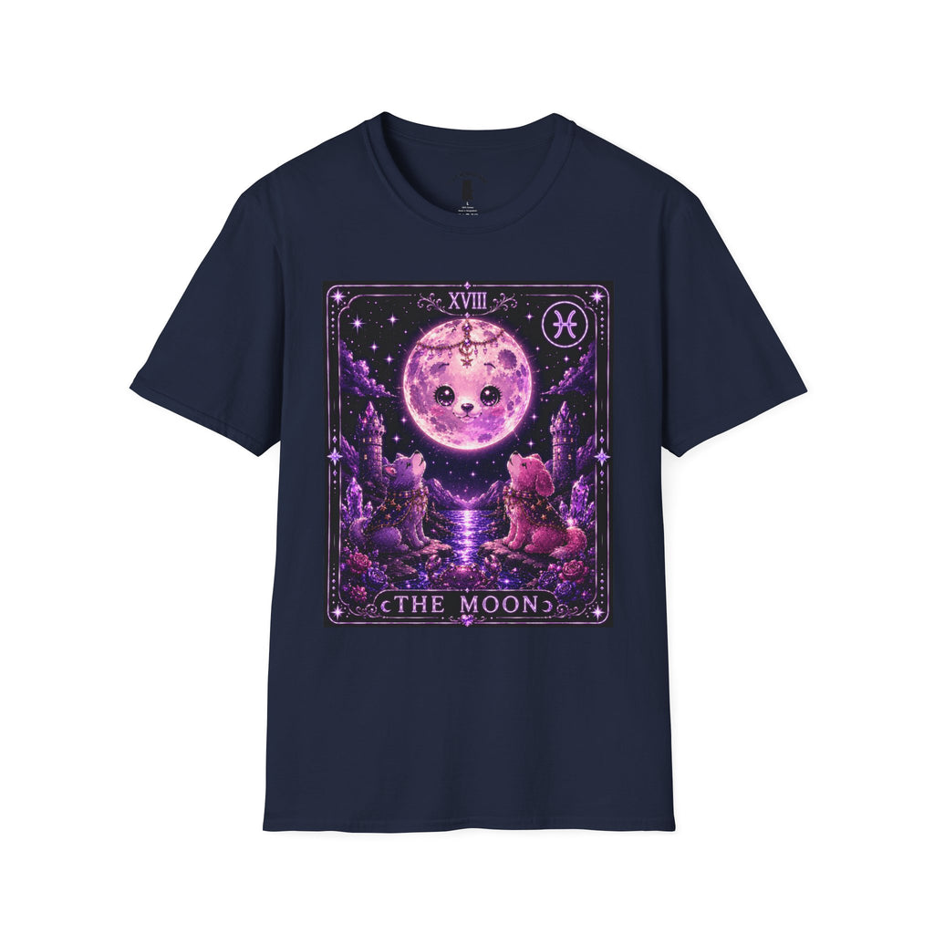 The Moon Tarot Astrological Style Oozy Bear Gummy Friend- Graphic Shirt