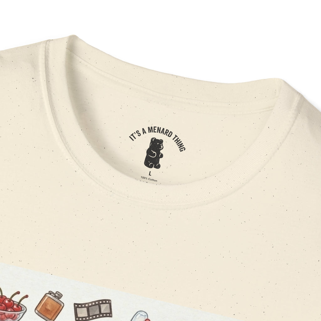 Shirley Temple Boozy Gooey Gummy Bear- Kawaii Graphic T-Shirt