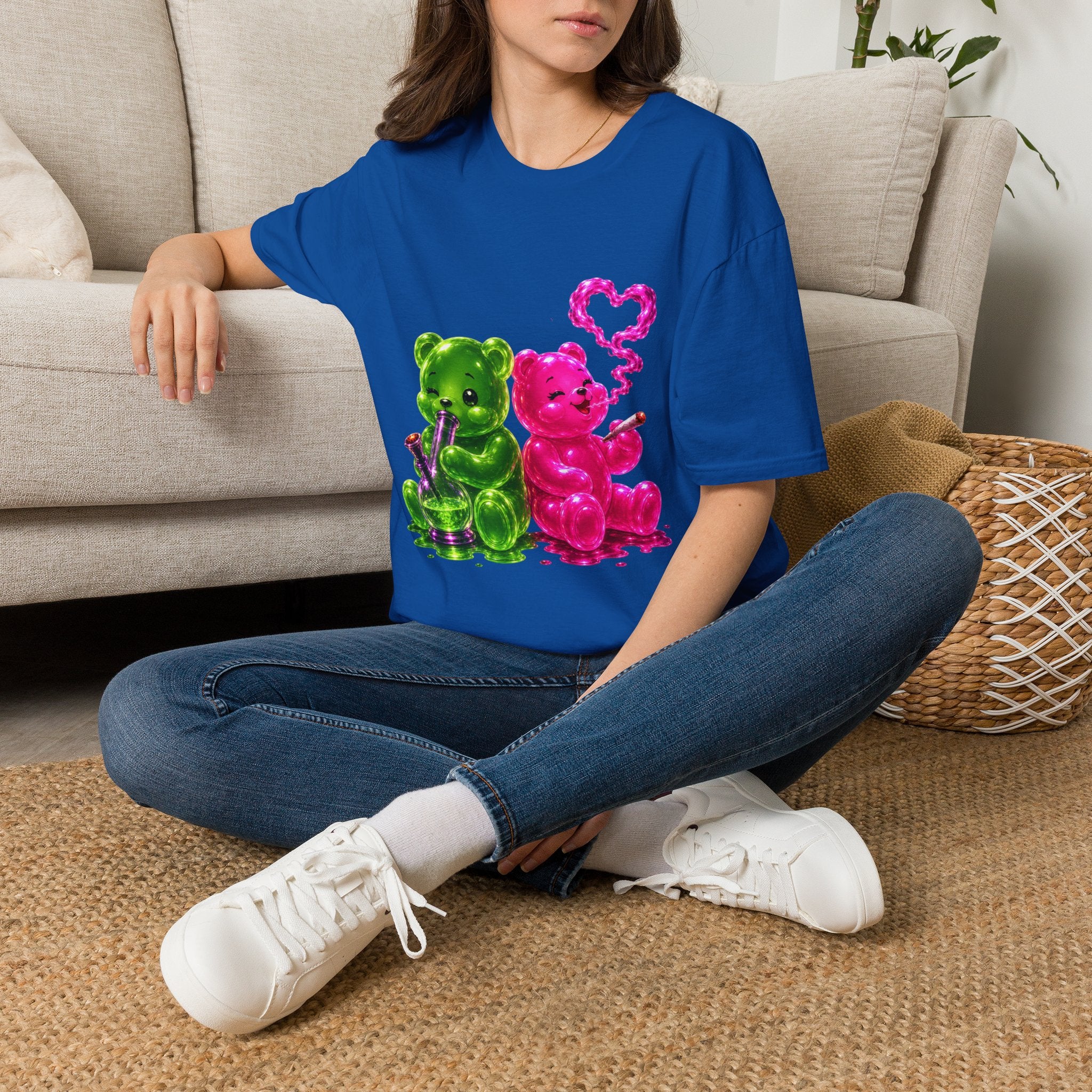 Lighting A Blazer, Oozy Bear Special Dou Gummies- Graphic Shirt (Adults Only!)
