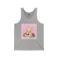 Coconut Milk, White Husk Gooey Gummy Bear — Kawaii Design Tank Top