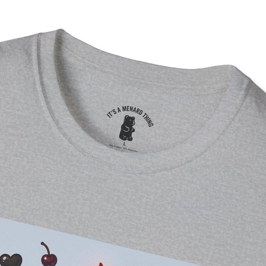 Devils food Cake Demon, Gooey Fudge Gummy Bear — Kawaii Graphic Tee