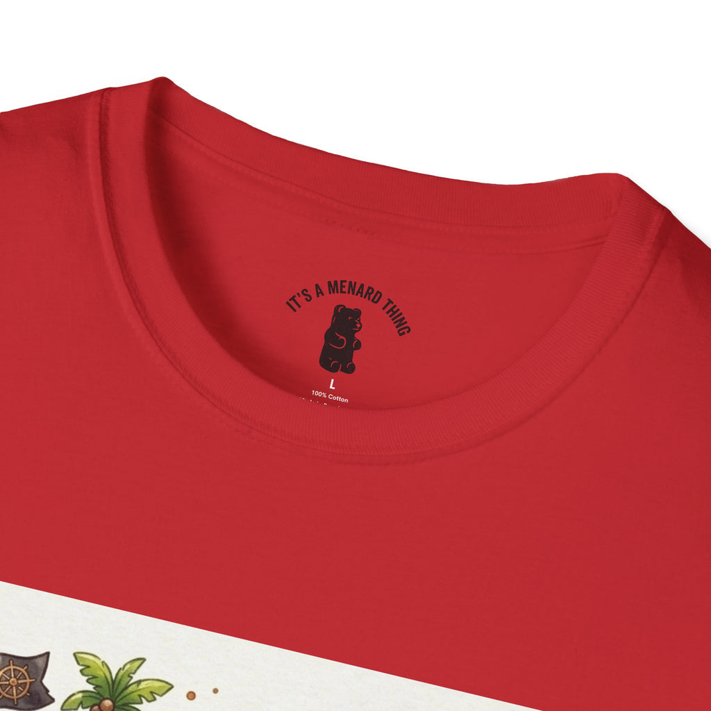 Yo-Ho Pirates Rum! Boozy Gooey Gummy Bears- Kawaii Graphic T-Shirt