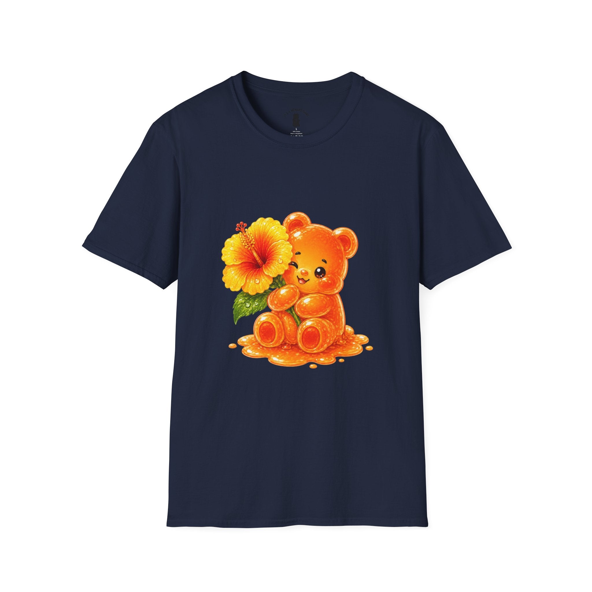 Hello Hibiscus, Orange Oozy Bear Gummy Friend Special Flower Addition- Grap