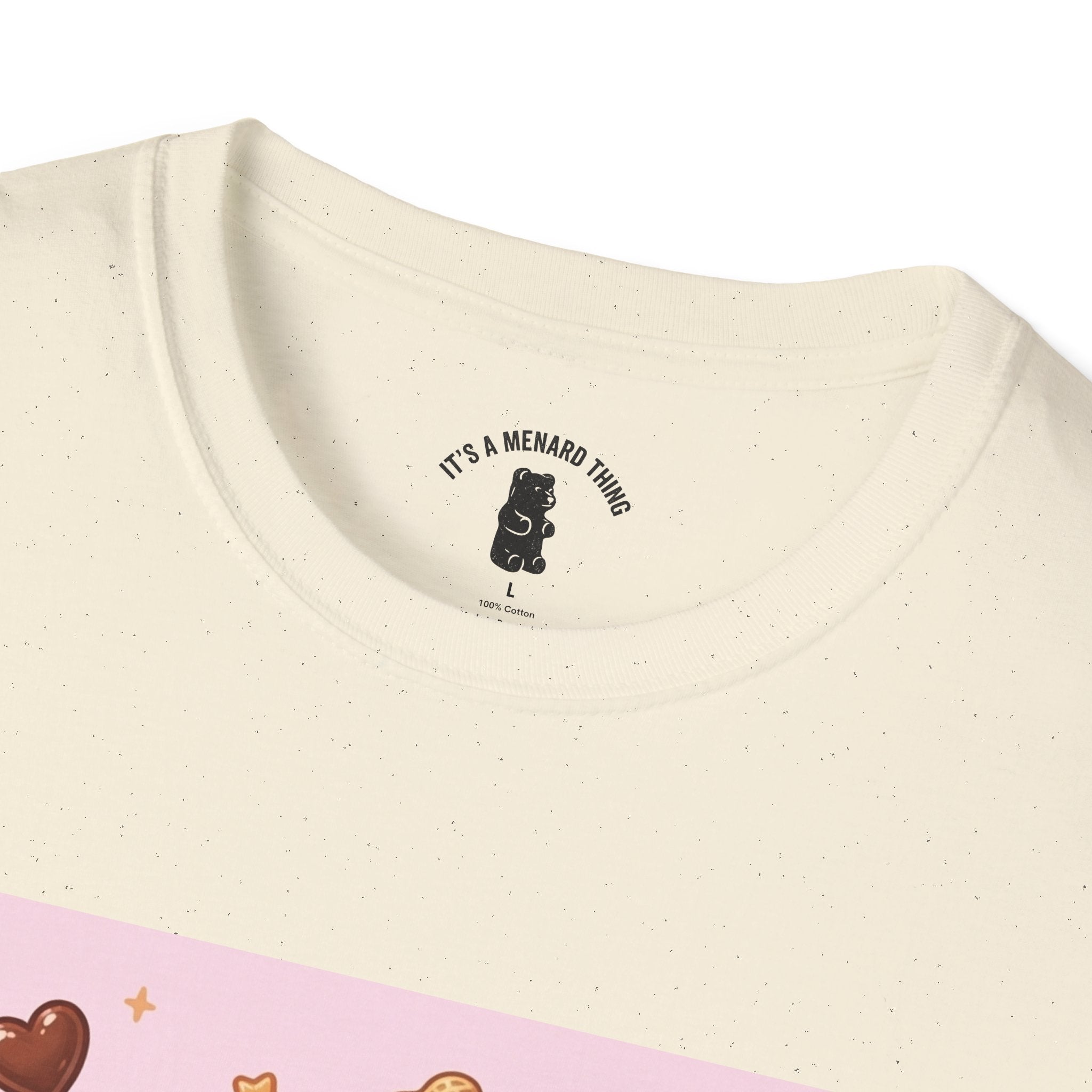 Chocolate & Peanut Butter Gooey Gummy Bear — Cute Graphic Tee
