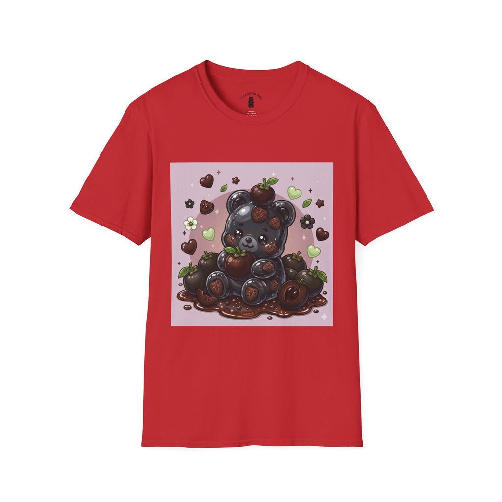 Special Black Sapote Fruit, Exotic Oozy Gummy Bear — Kawaii Graphic Shirt