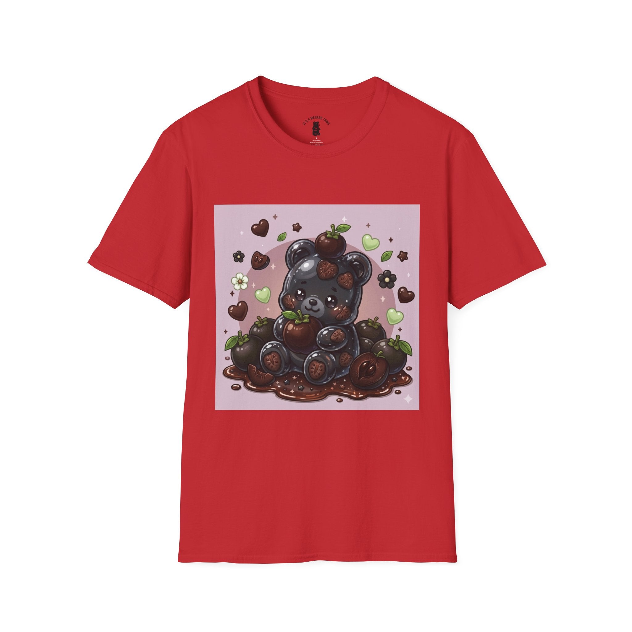 Special Black Sapote Fruit, Exotic Oozy Gummy Bear — Kawaii Graphic Shirt