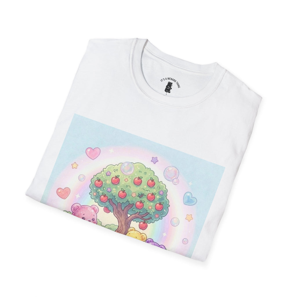 Story time with Friends, Gooey Gummy Bears— Kawaii Graphic T-Shirt