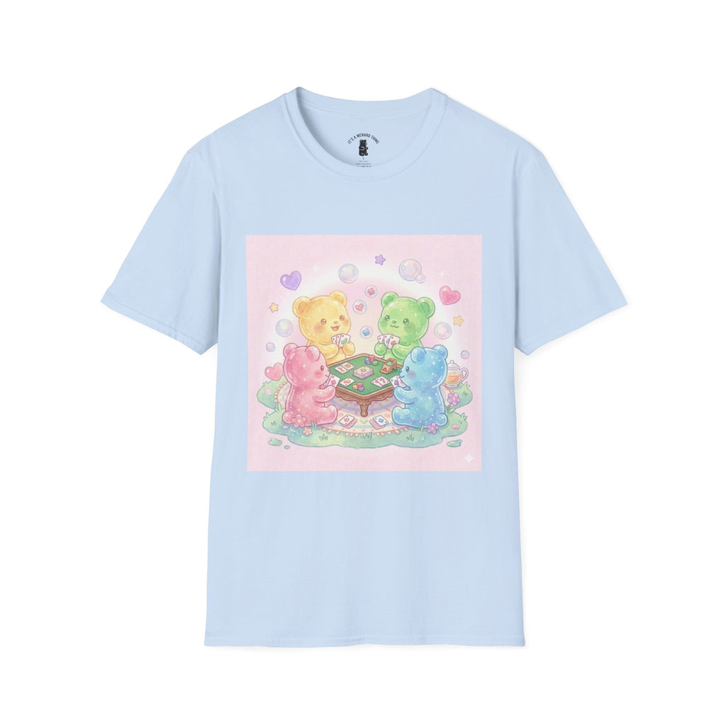 Friendly Card Game, Gooey Gummy Friends- Kawaii Graphic T-Shirt