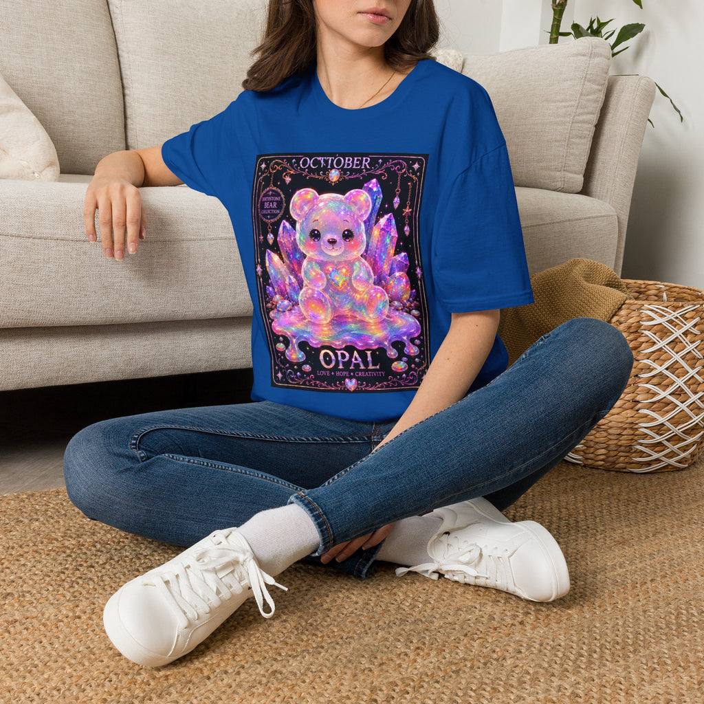 October, Opal Crystal Oozy Bear Special Addition- Graphic Shirt