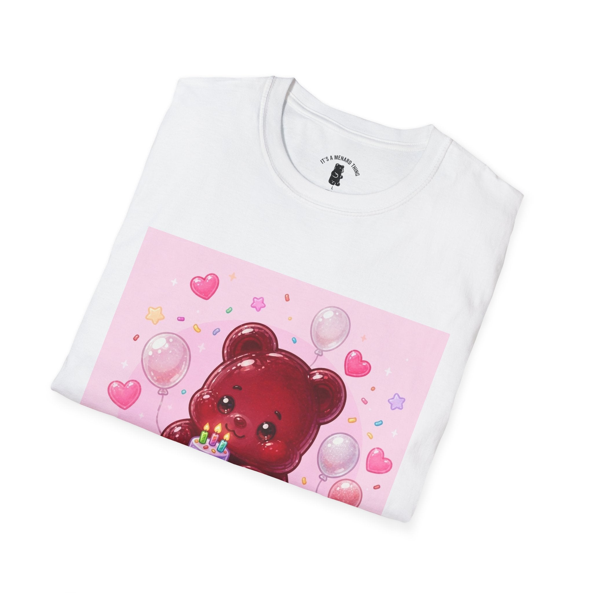 Kawaii Gummy Bear Birthday T-Shirt