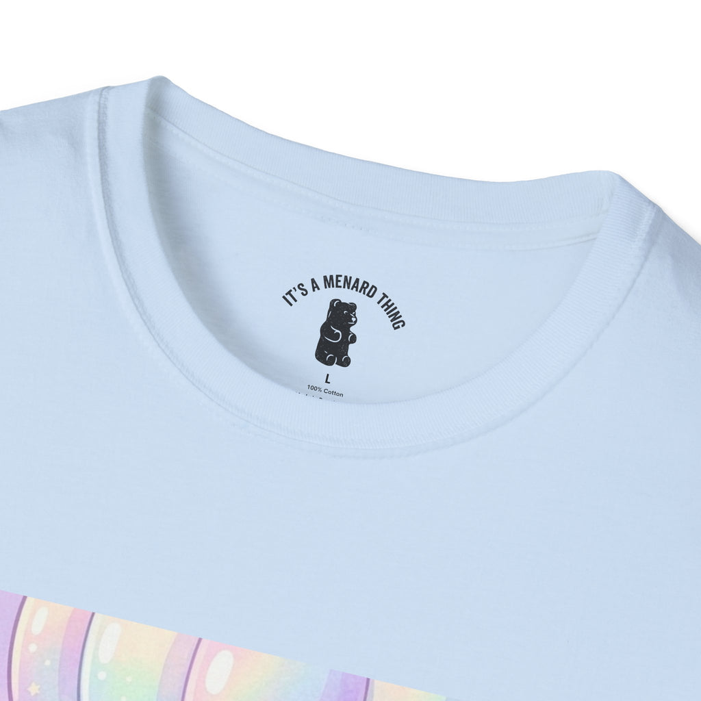 Hot Air Balloon Romantic Adventure, Dou Gooey Gummy Bears— Pastel Kawaii Graphic T-Shirt