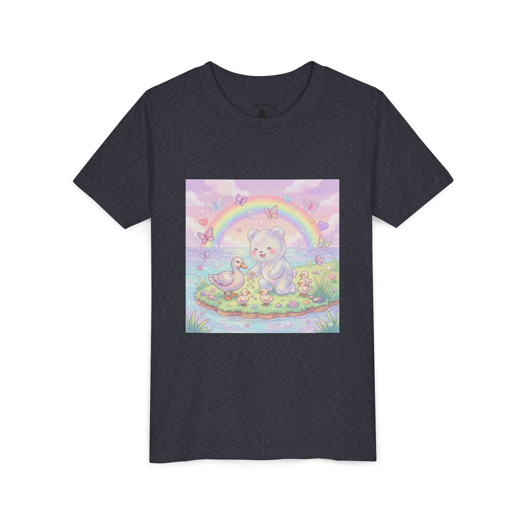 Duck Feeding, Gooey Gummy Friend- Graphic T-Shirt