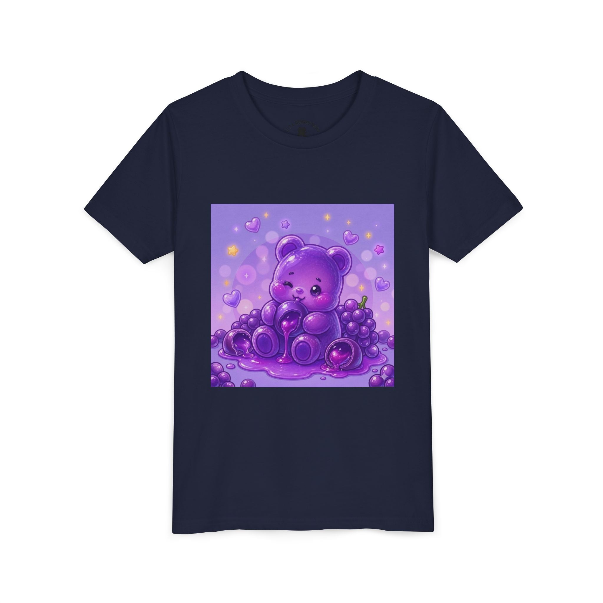 Gooey Grape Gummy Bear Cute Kids Shirt