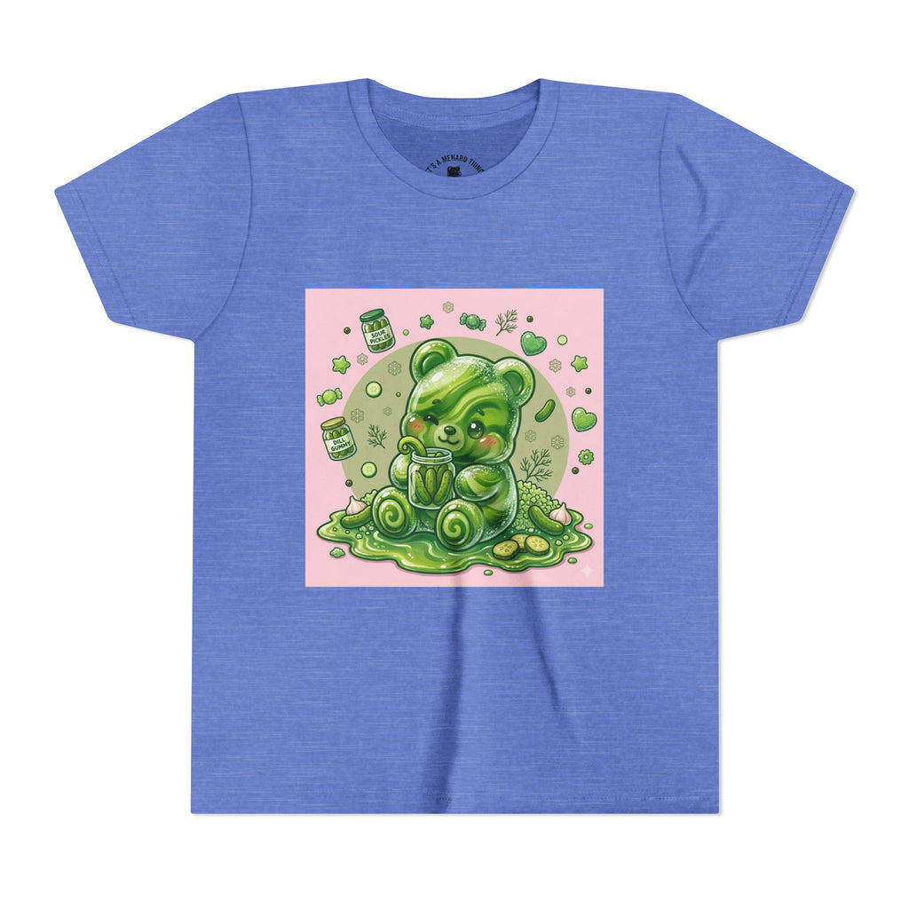 Tart Dilly Green Pickle Gooey Gummy- Graphic Youth T-Shirt