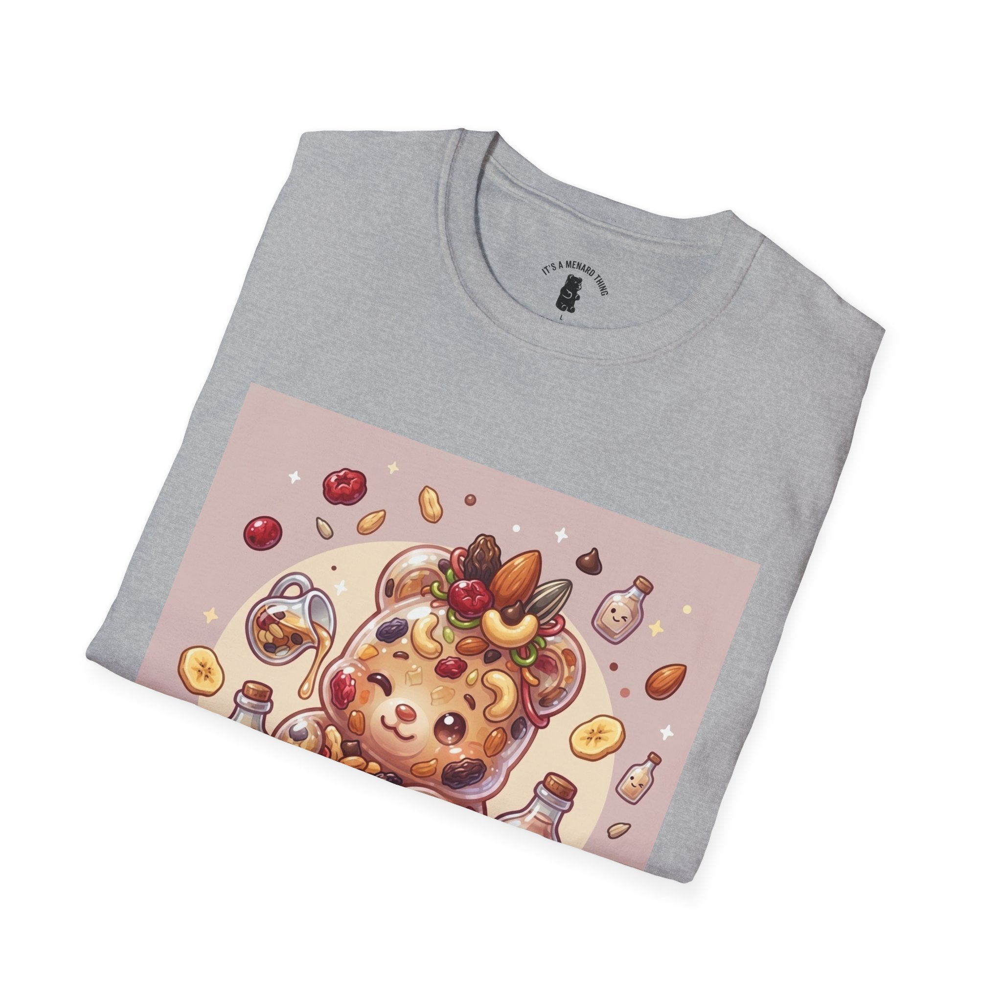 Gimme Some Trail Mix, Exotic Gooey Gummy Bear— Cute Cartoon T-Shirt