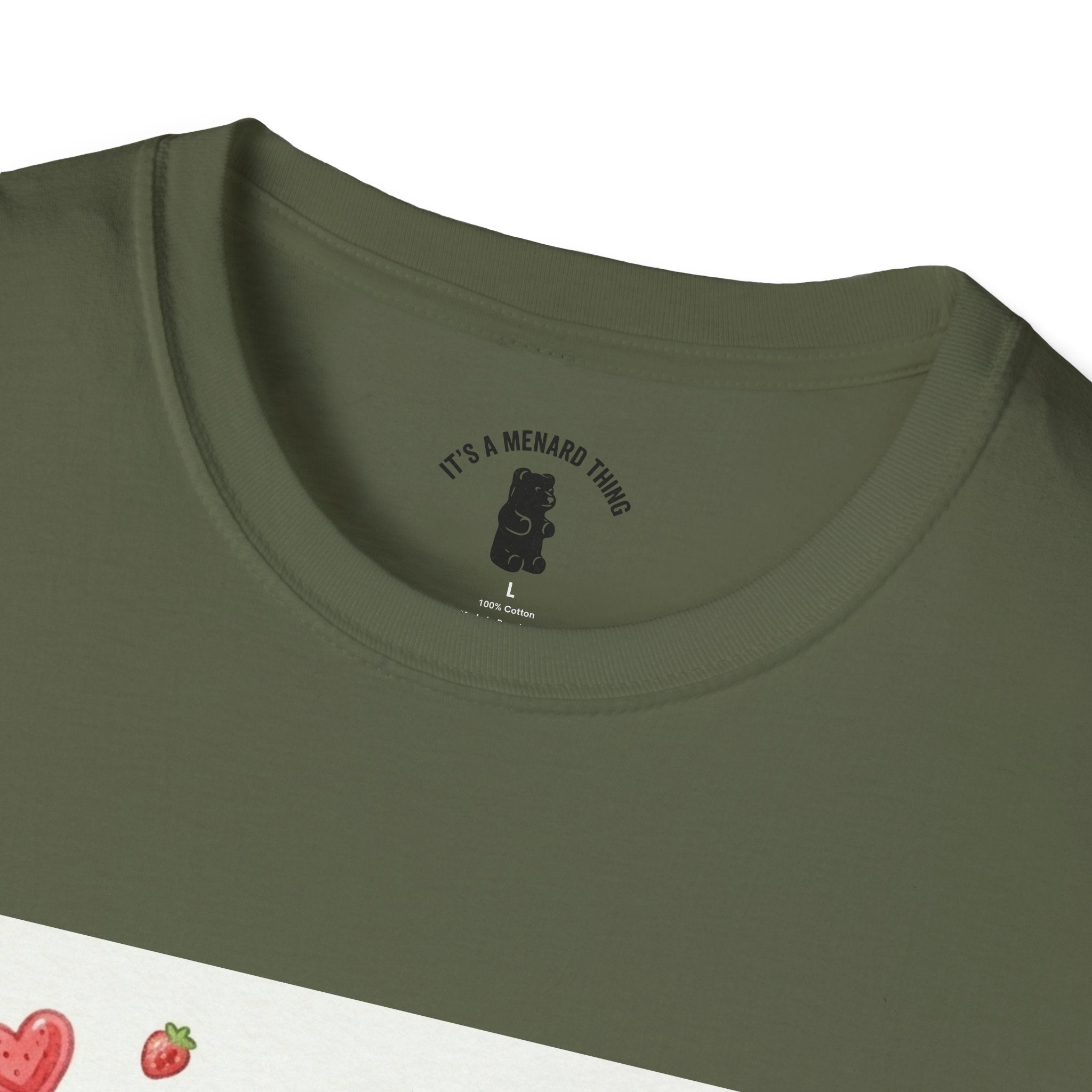 Strawberry Daiquiri Icey, Boozy Gooey Gummy Bears- Kawaii Graphic T-Shirt