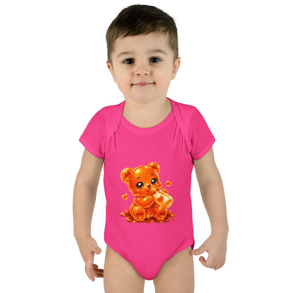 Snack Time, Oozy Baby Gummy Bear Cutie Special Addition- Graphic Onesie