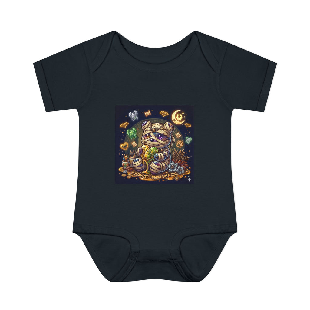 Infant Bodysuit - Cute Gooey Mummy Bear Halloween