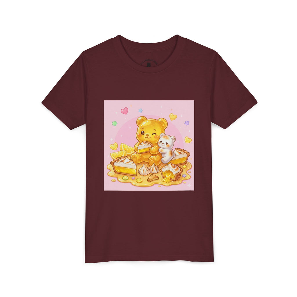 Lemon Meringue Pie Gooey Gummy bear Youth Tee