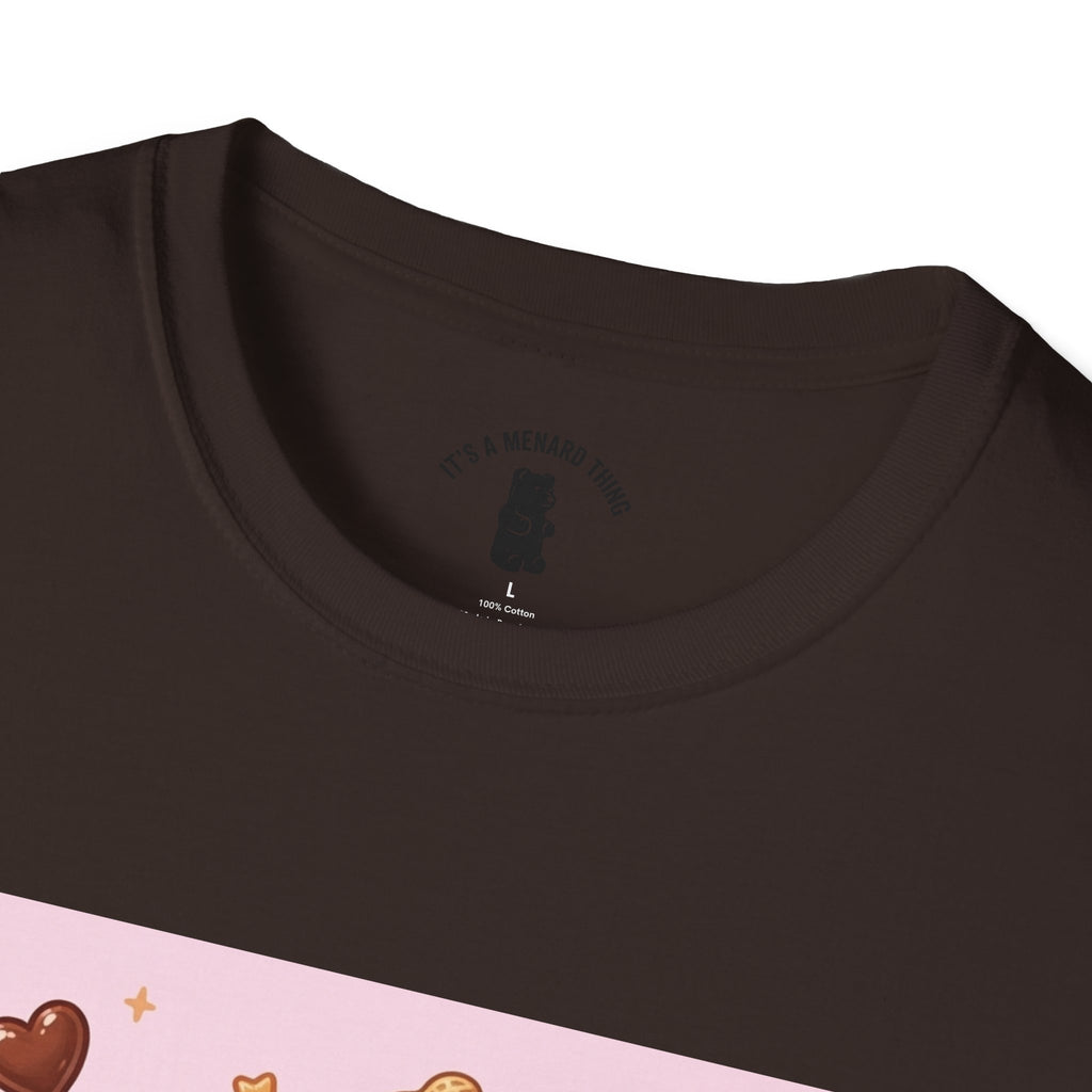 Chocolate & Peanut Butter Gooey Gummy Bear — Cute Graphic Tee