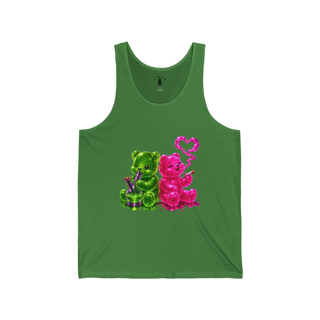 Smoking Buddies, High Oozy Bear Special Addition- Graphic Tank Top (Adults Only!)