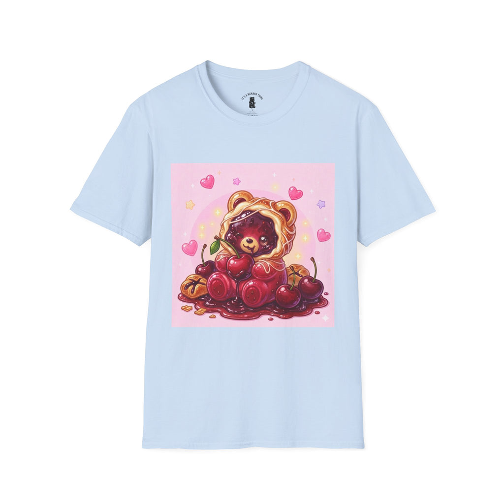 Cherry ripe Danish Gooey Gummy Bear— Kawaii Graphic Tee