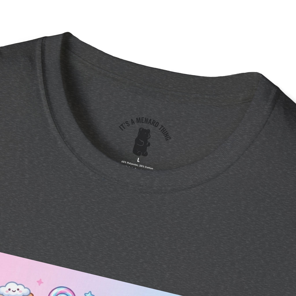 Cotton Candy Gooey Gummy Bear — Kawaii Graphic T-Shirt