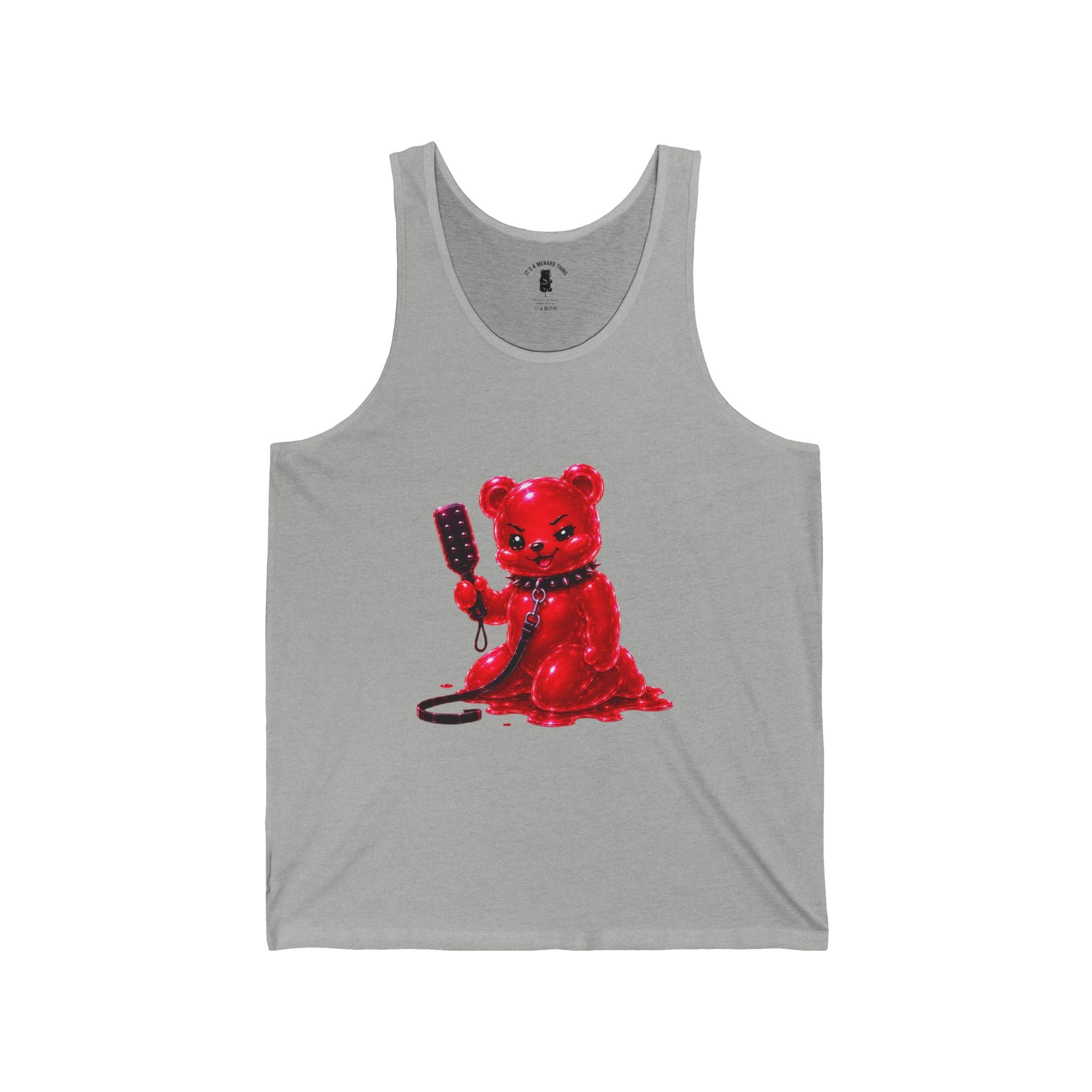 Red Oozy Bear Special Addition, Very Naughty- Graphic Tank Top (Adults Only!)