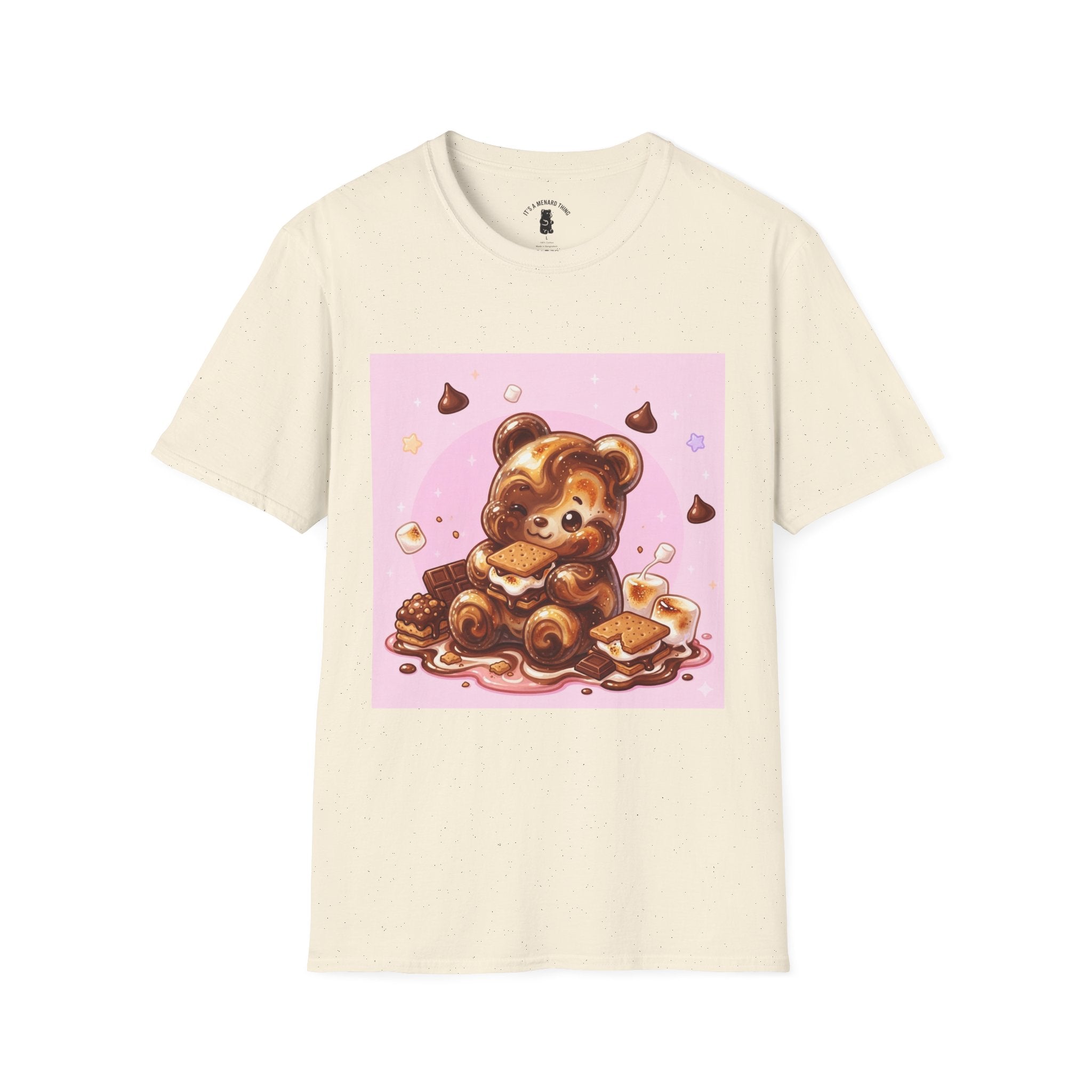 Chocolate S'mores Gooey Gummy Bear — Cute Graphic Tee
