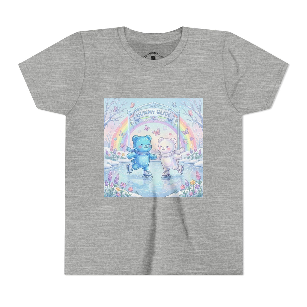 Ice Skating Gooey Gummy Bears- Youth T-Shirt