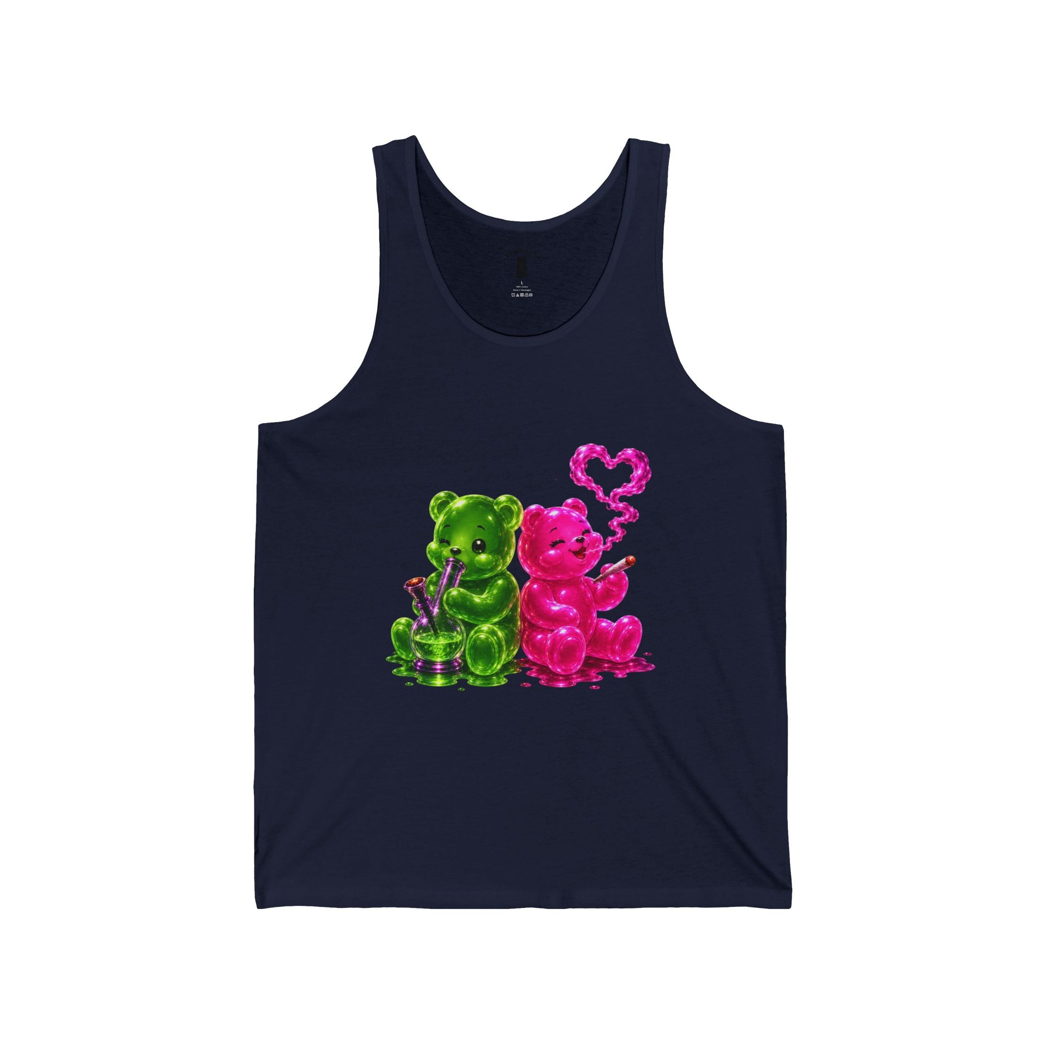 Smoking Buddies, High Oozy Bear Special Addition- Graphic Tank Top (Adults Only!)