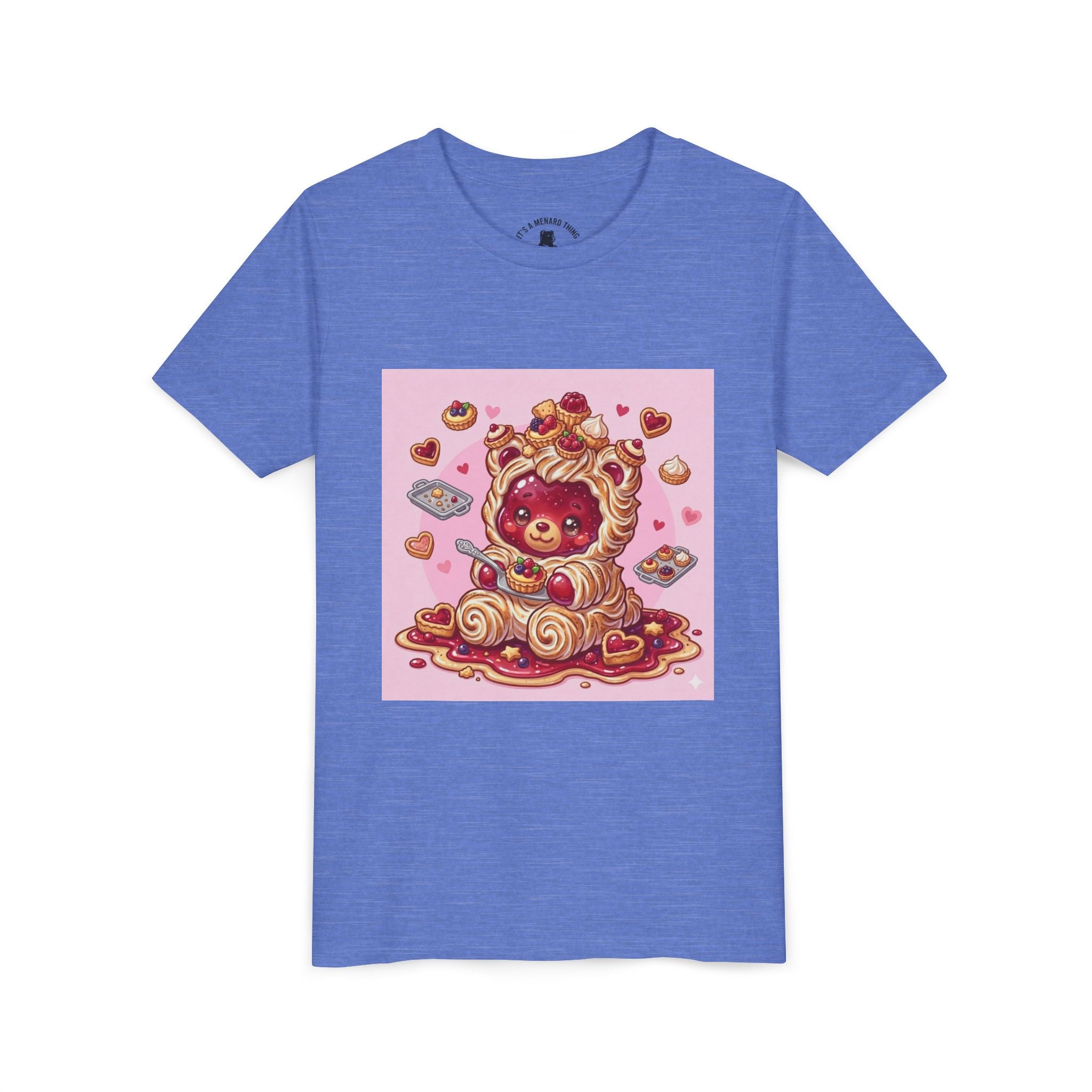 Whipper Berry Tart Gooey Gummy Bear Graphic Youth Shirt