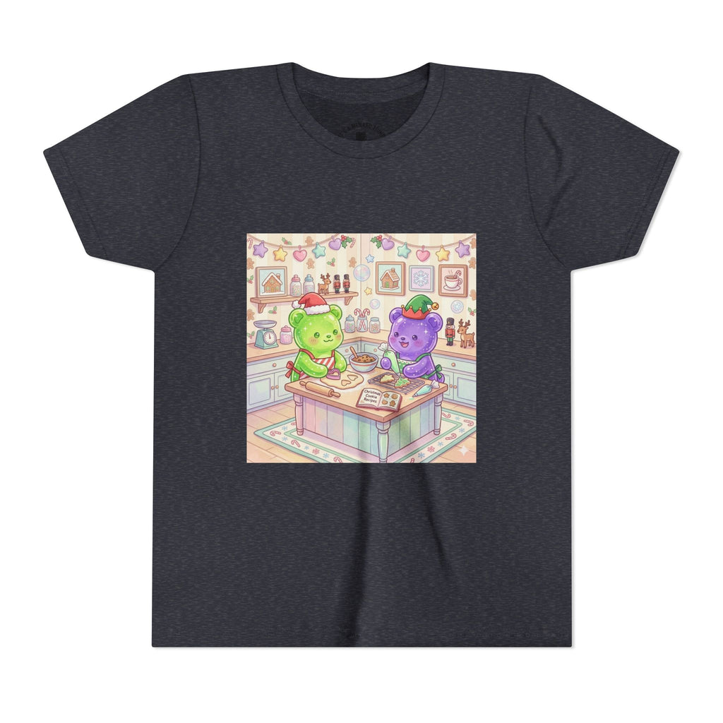 Gooey Gummies making Holiday Cookies T‑Shirt — Cute Pastel Kitchen Baking Design