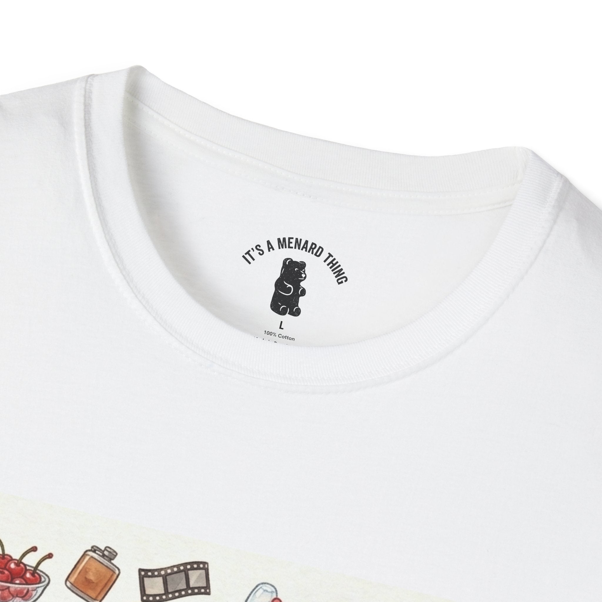 Shirley Temple Boozy Gooey Gummy Bear- Kawaii Graphic T-Shirt