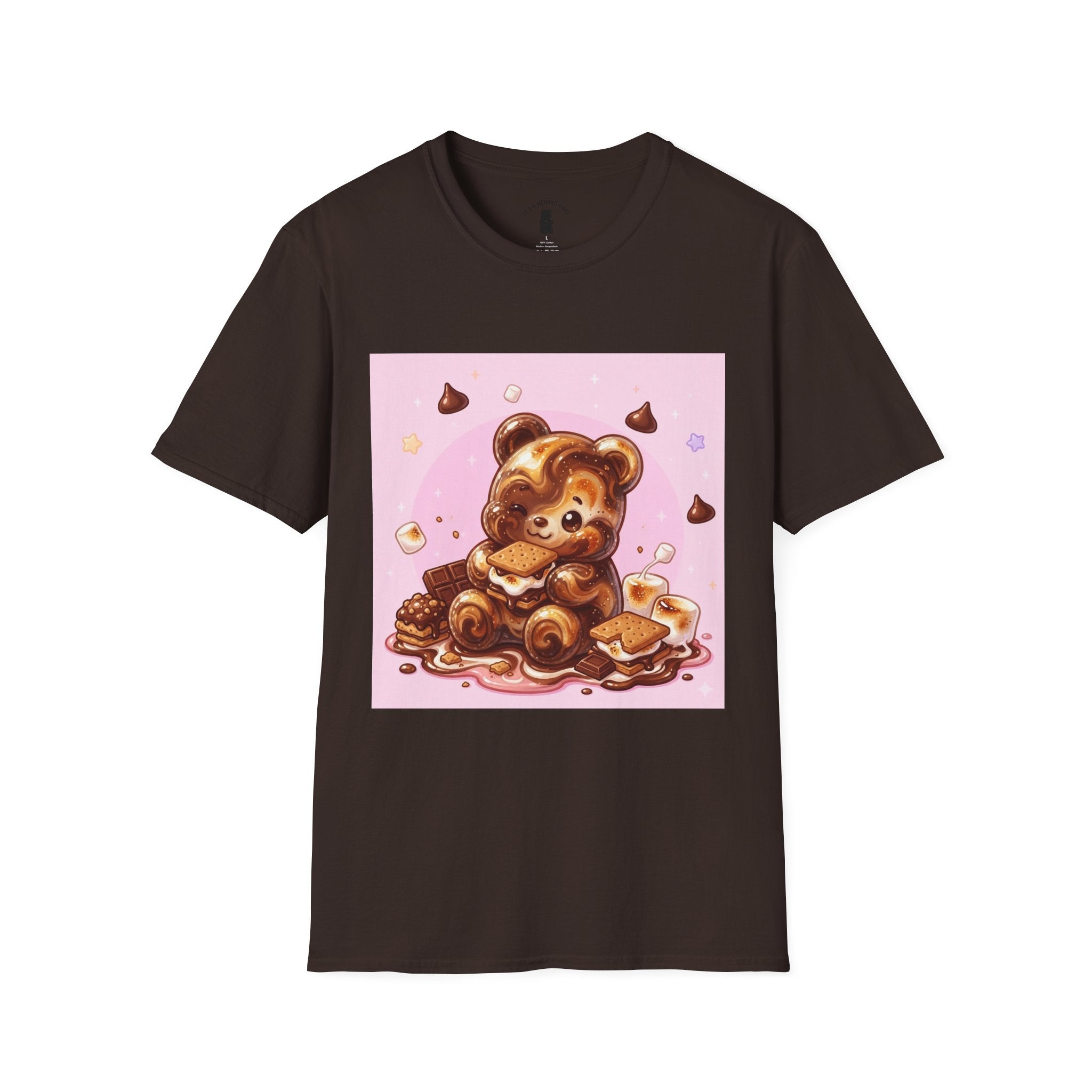 Chocolate S'mores Gooey Gummy Bear — Cute Graphic Tee