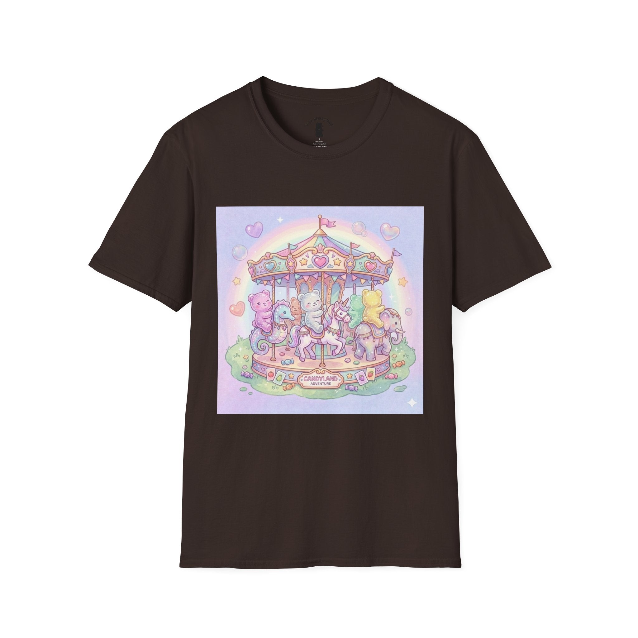 Riding the Fair Carousel, Gooey Gummy Friends — Cute Fairground Design