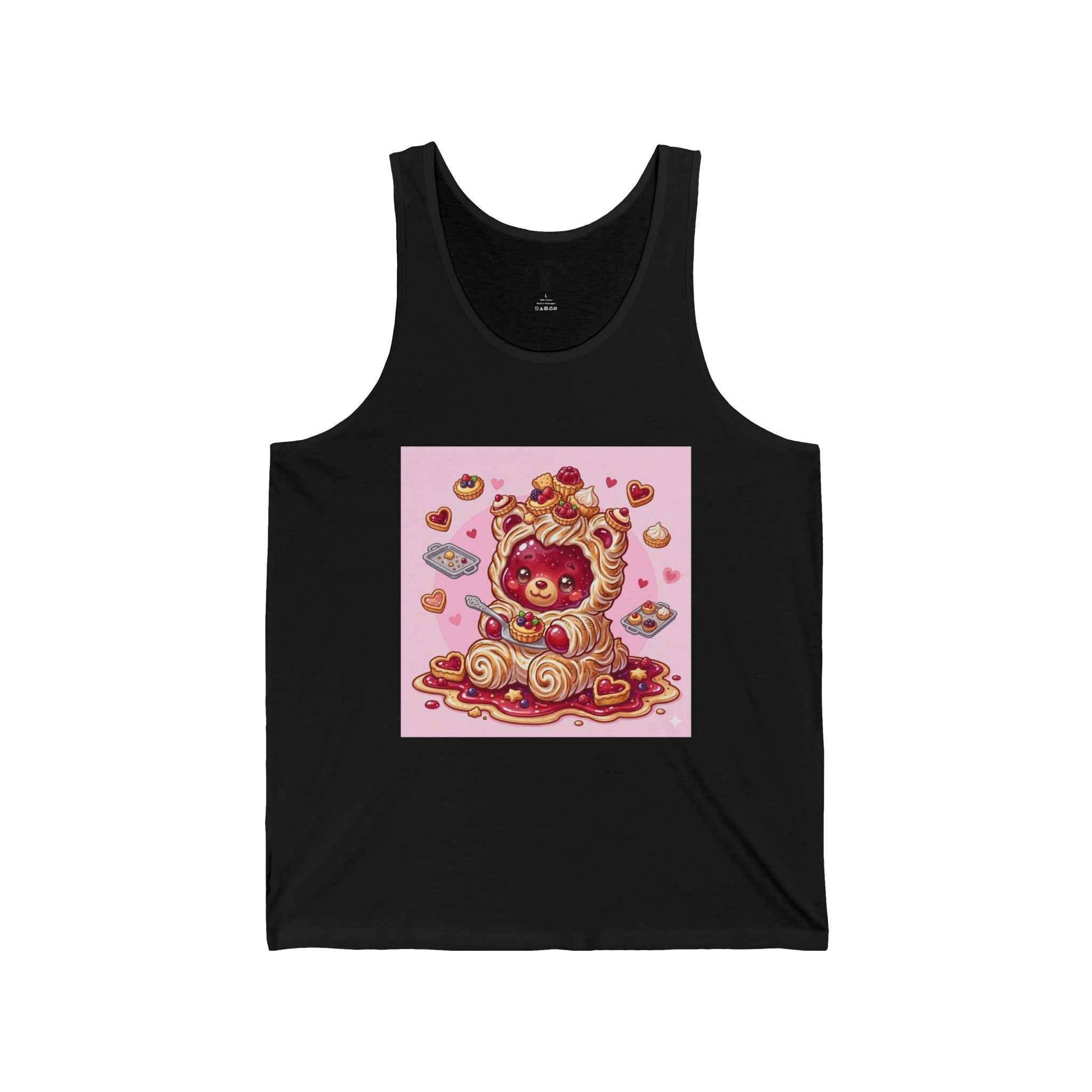 Mixed Berry Whipped Cream Tart Special, Oozy Snow Gummy Bear Friend- Graphic Shirt