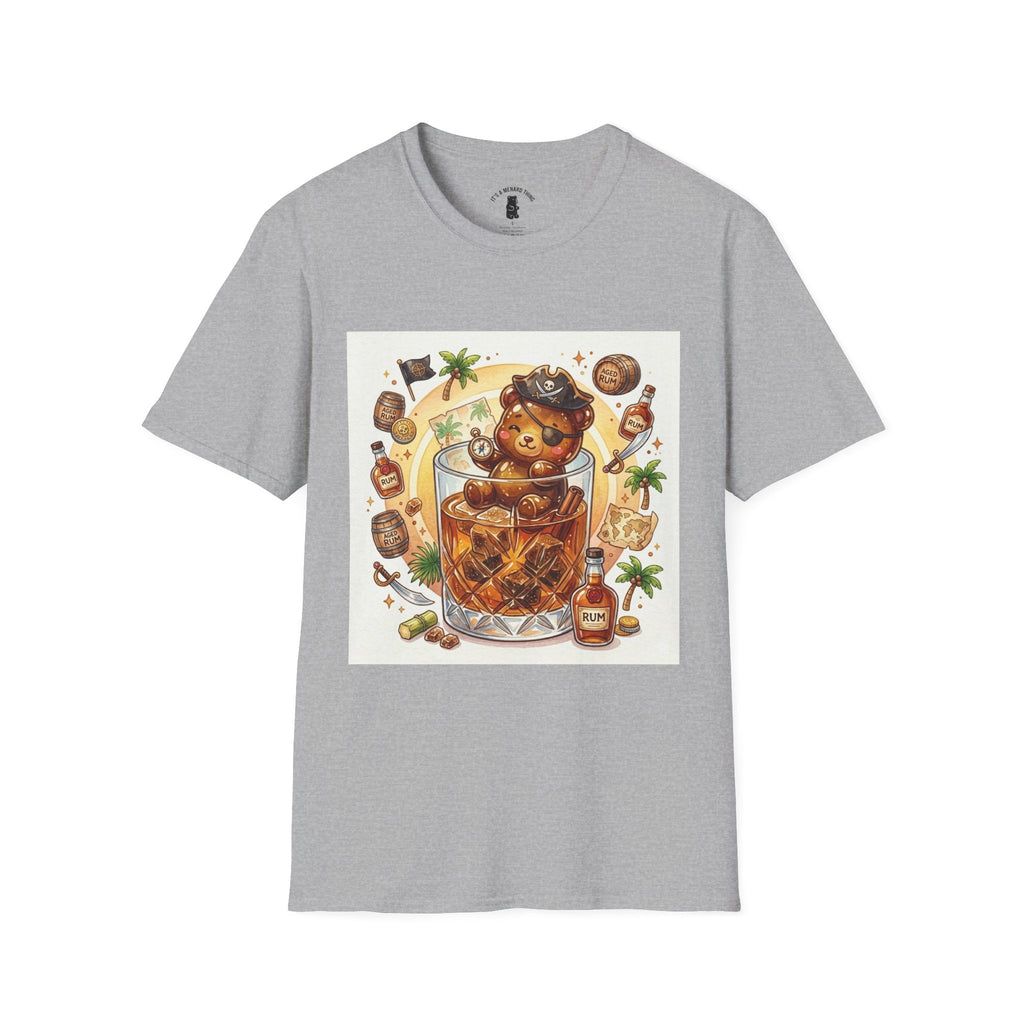 Yo-Ho Pirates Rum! Boozy Gooey Gummy Bears- Kawaii Graphic T-Shirt