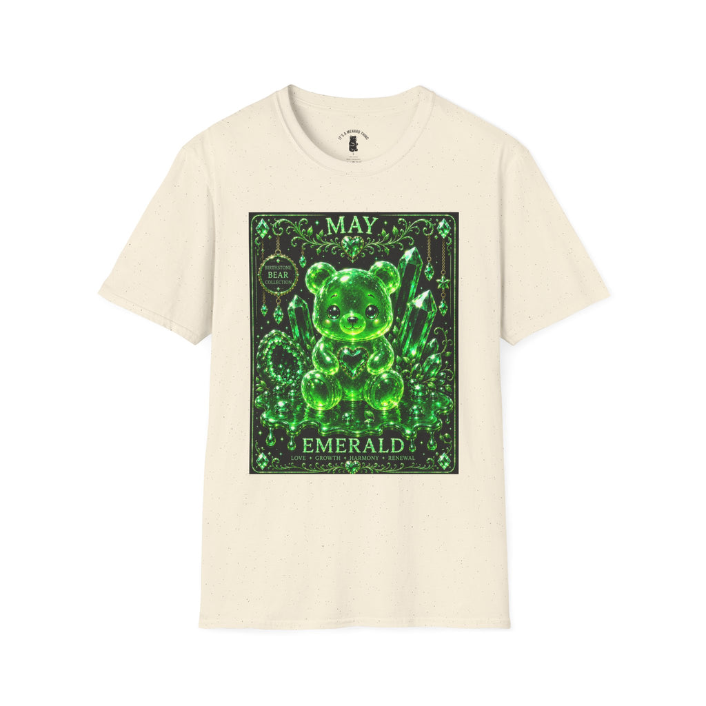 May, Emerald Birthstone Oozy Bear Gummy Special Addition- Graphic Shirt