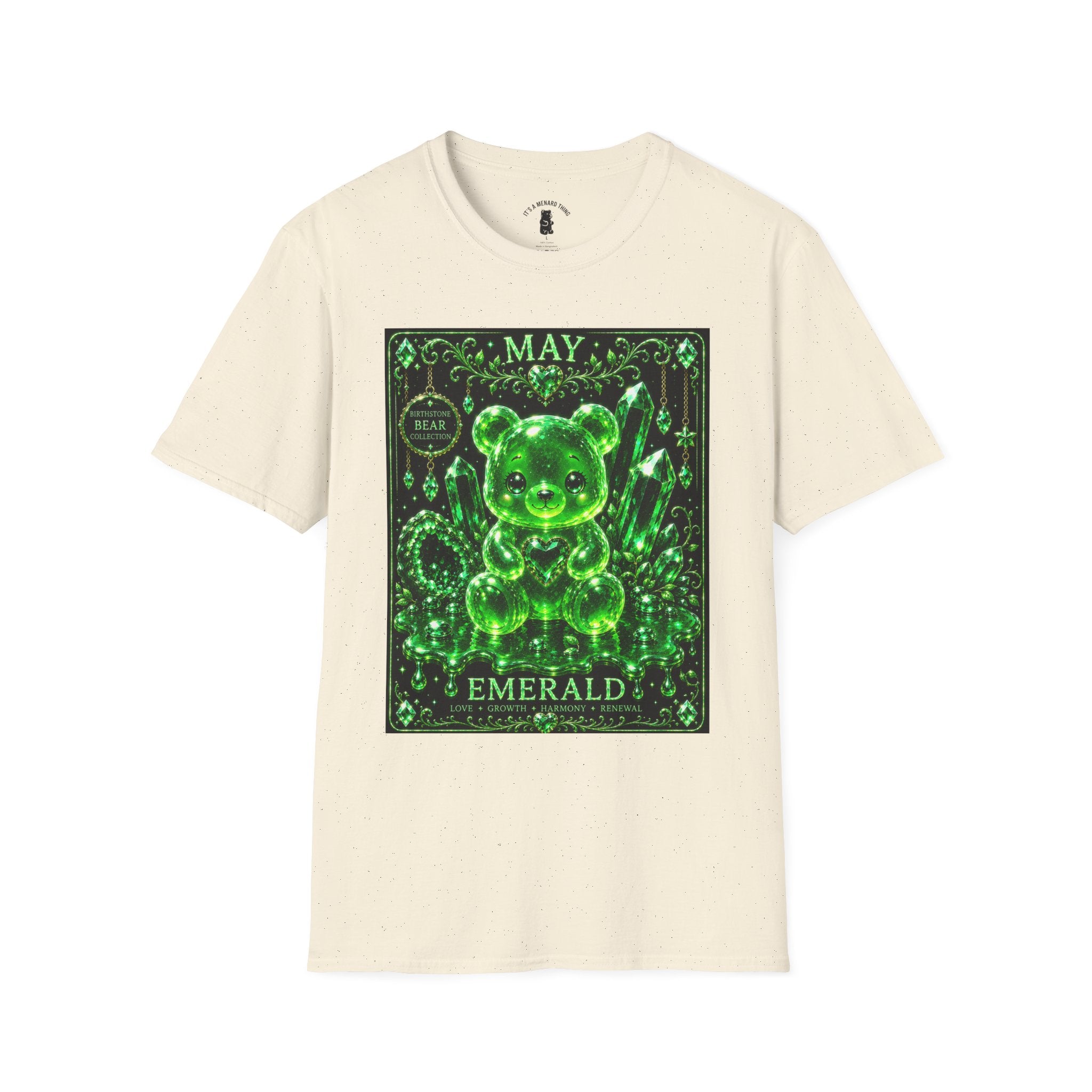 May, Emerald Birthstone Oozy Bear Gummy Special Addition- Graphic Shirt