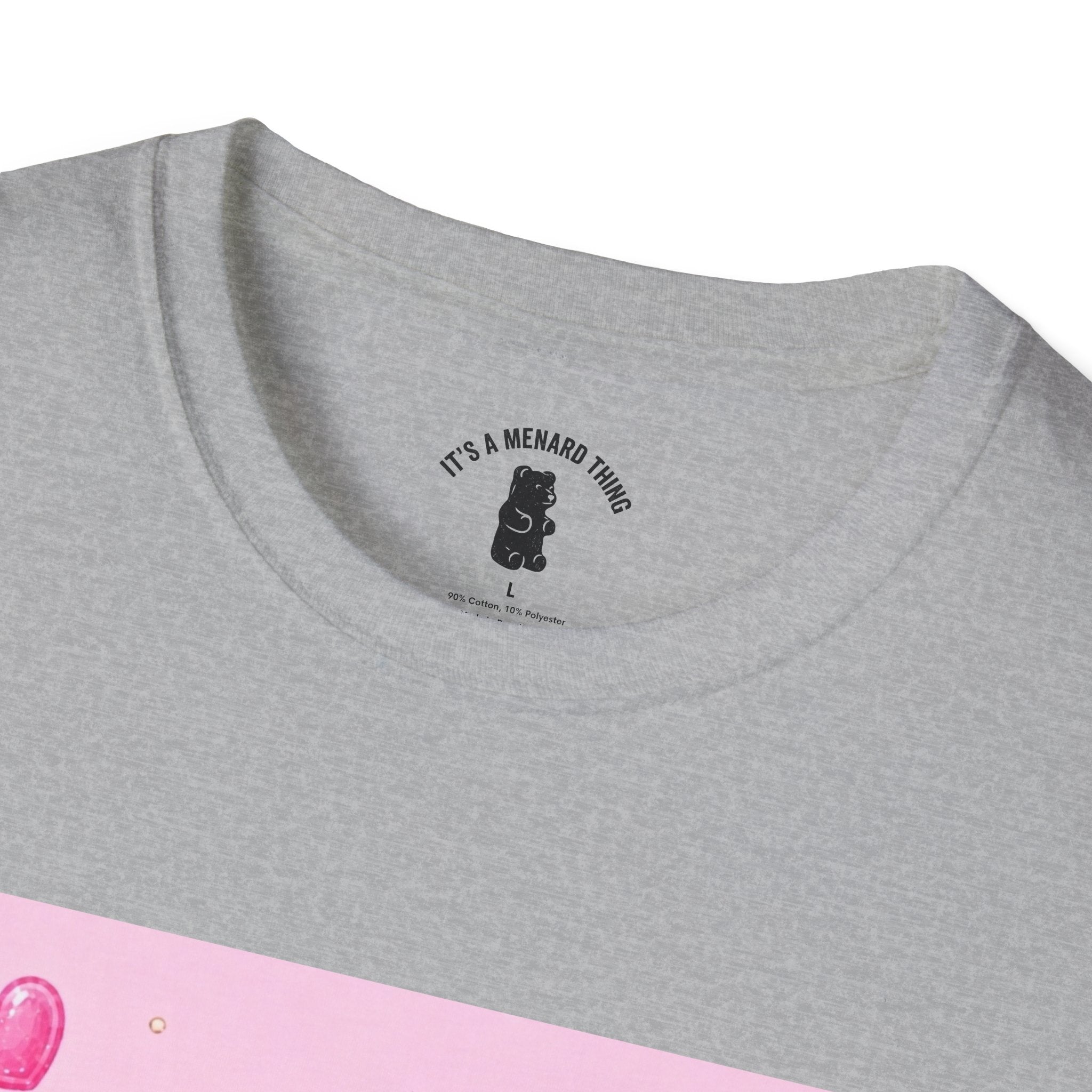 Sugar Shock Shot, Boozy Gooey Gummy Bear- Kawaii Graphic T-Shirt