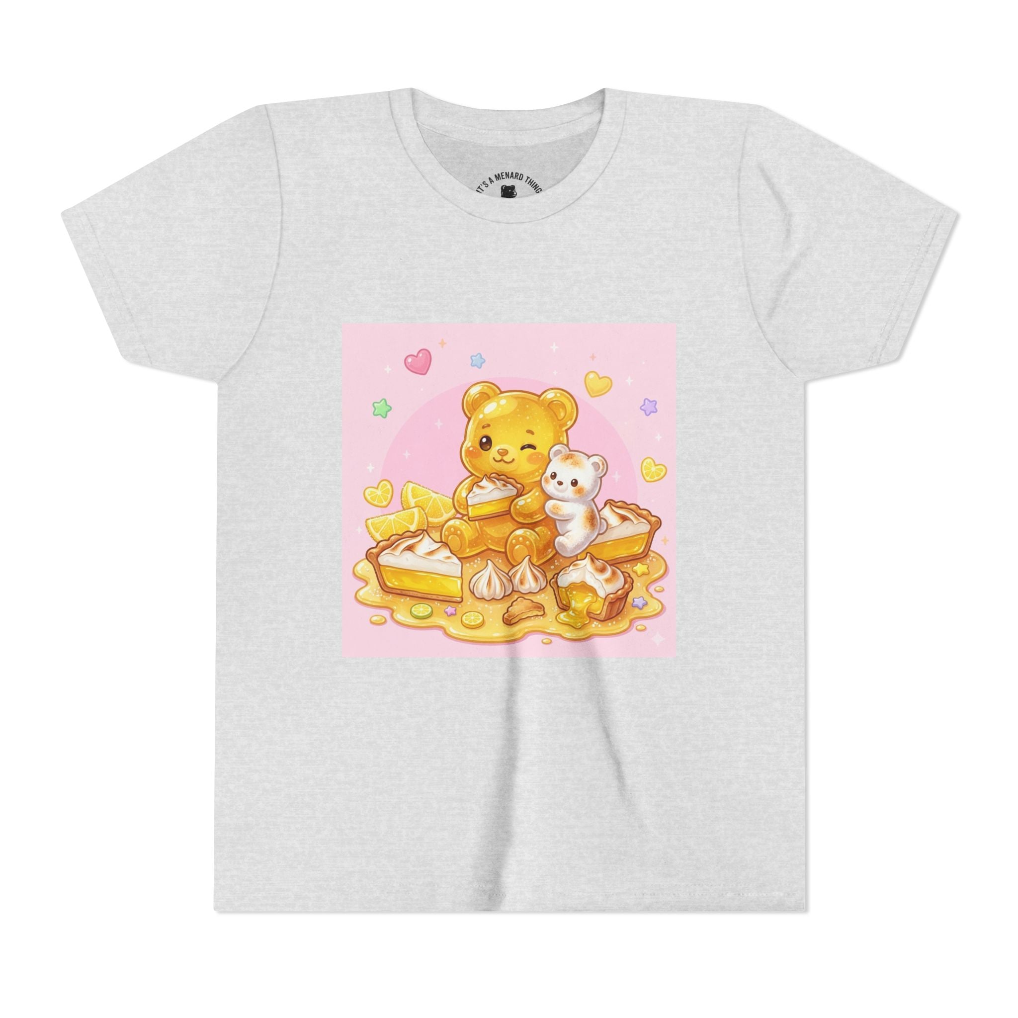 Lemon Meringue Pie Gooey Gummy bear Youth Tee