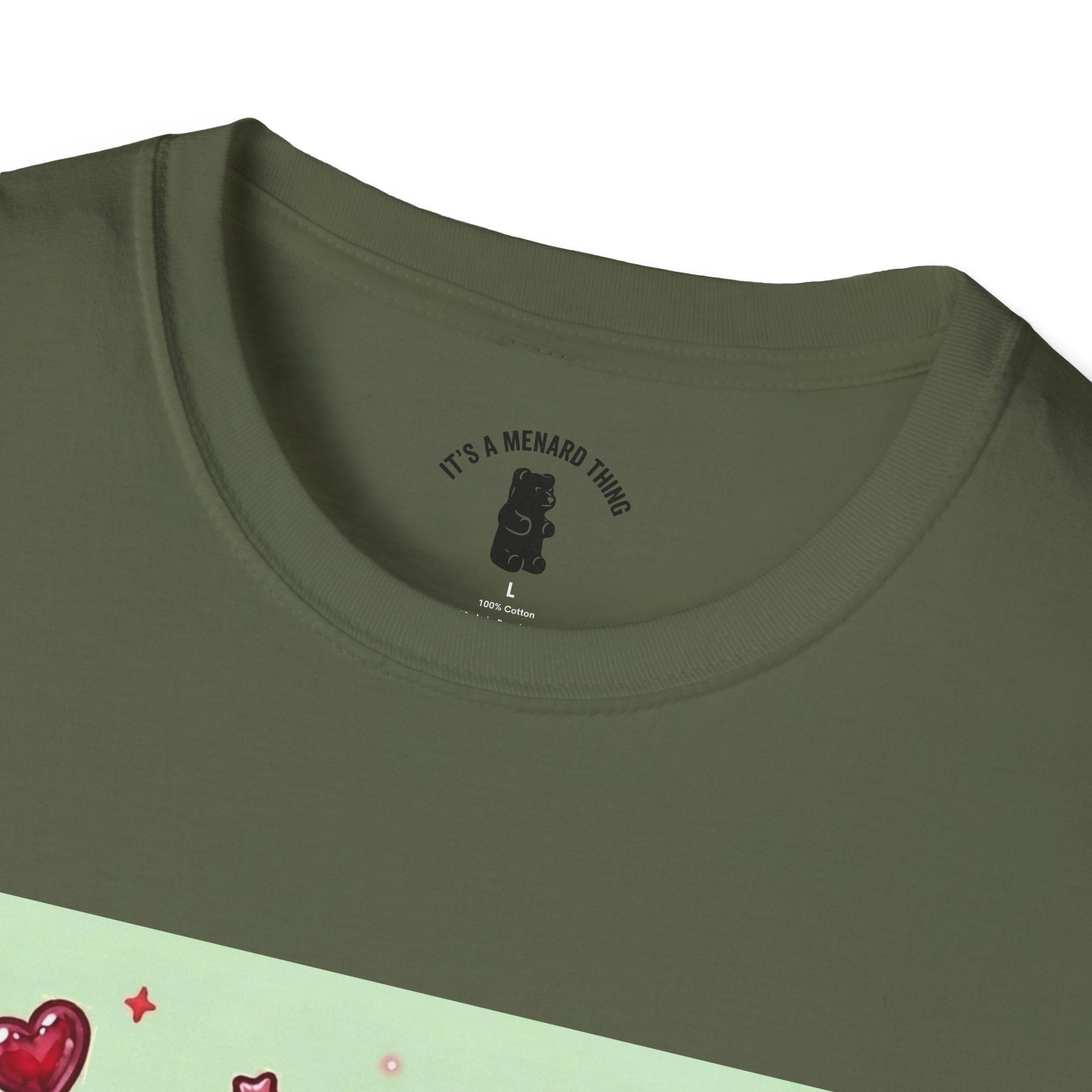 Pomegrante Red Gooey Gummy Bear — Cute Graphic Tee
