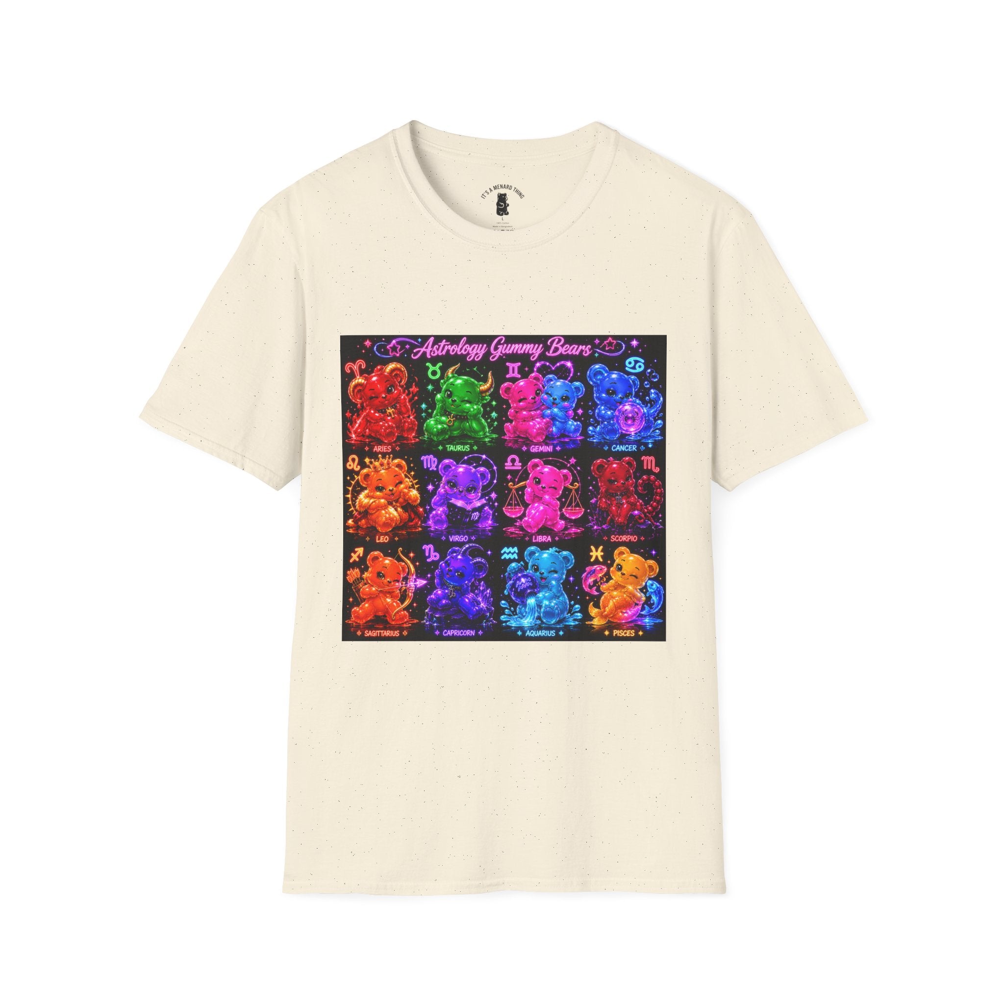 Astrology Gummy Bears Special Addition Grid — Colorful Graphic Shirt