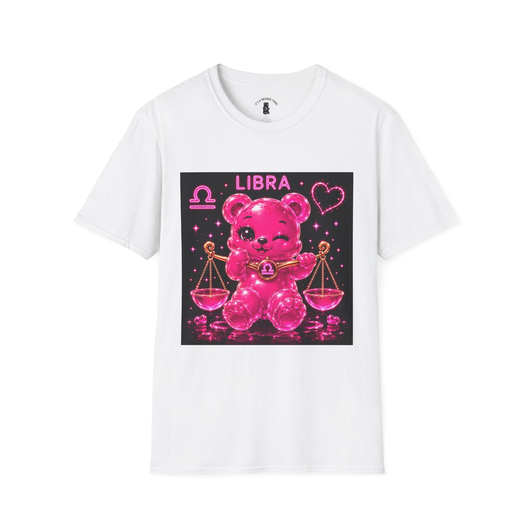 Libra Zodiac Sign Special Addition Oozy Bear Friend- Graphic Shirt