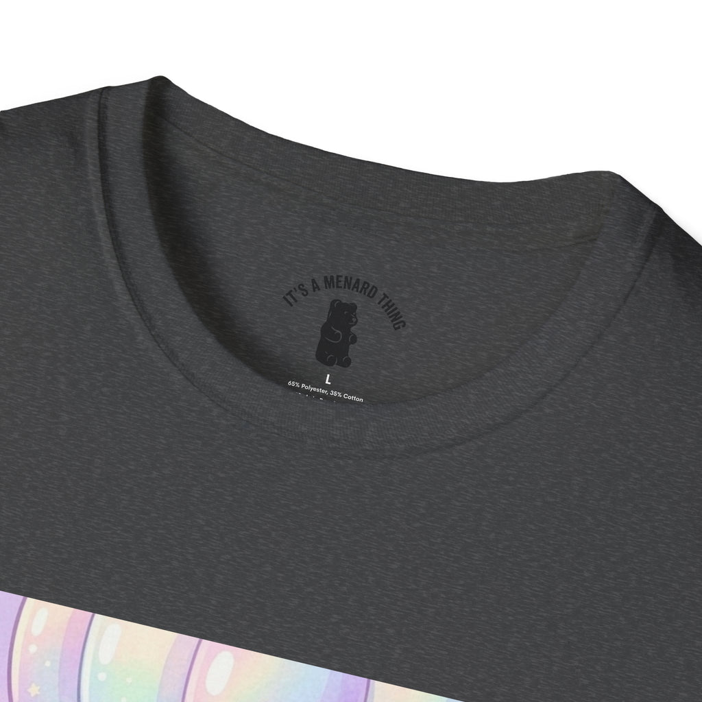 Hot Air Balloon Romantic Adventure, Dou Gooey Gummy Bears— Pastel Kawaii Graphic T-Shirt